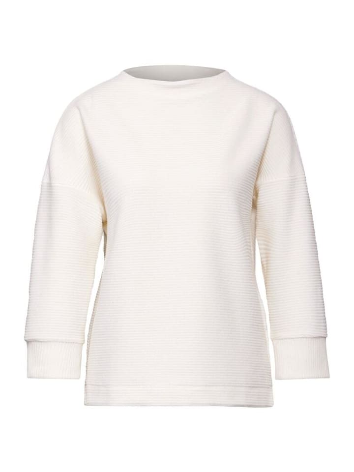 

Лонгслив Street One Langarmshirt, цвет lucid white