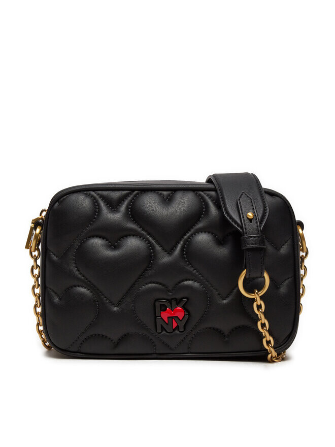 

Вечерняя сумка Heart Of Ny Quilted Camera Bag DKNY, черный