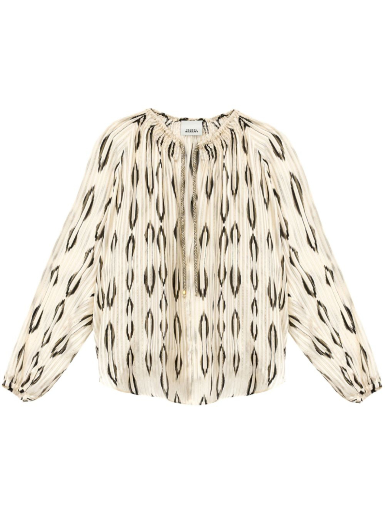 

ISABEL MARANT блузка Syra, нейтральный цвет
