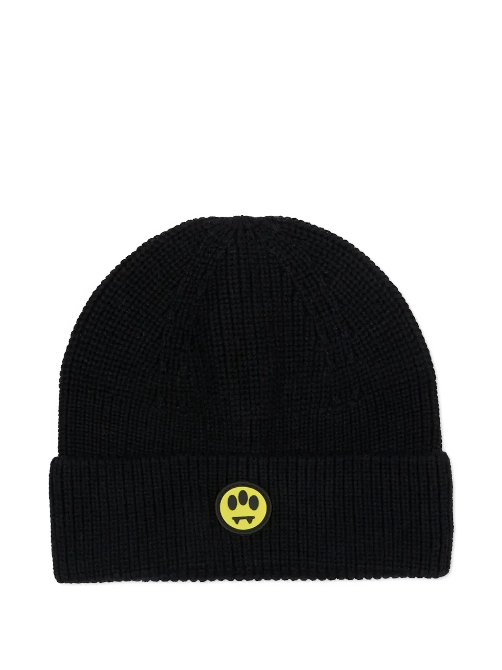 

Шерстяная шапка с нашивкой-логотипом Barrow Kids, черный