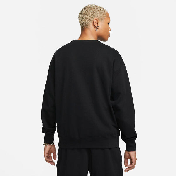 Толстовка с капюшоном Solo Swoosh с круглым вырезом Nike, черный — фото 2