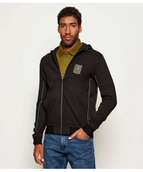 

Толстовка Regular fit Aeronautica Militare, черный