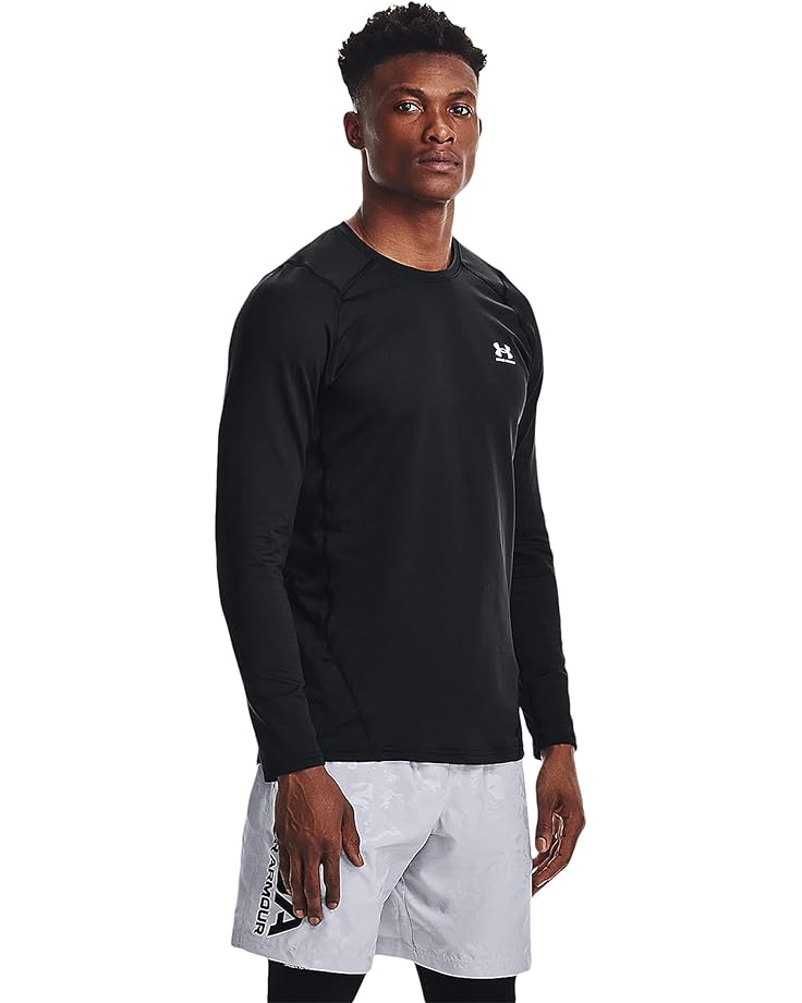 

Мужская футболка Under Armour Coldgear Armour Fitted Crew, Black/White, Белый, Мужская футболка Under Armour Coldgear Armour Fitted Crew, Black/White