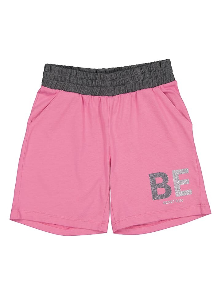 

Шорты бермуды Benetton, розовый
