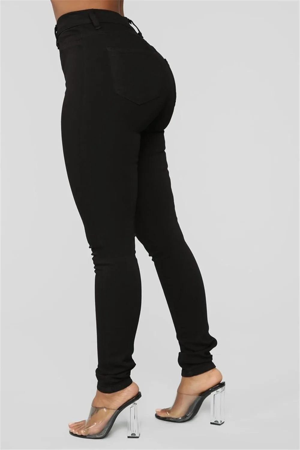 Женские джинсы Curvy High Waist Stretch с эффектом подтяжки — фото 3