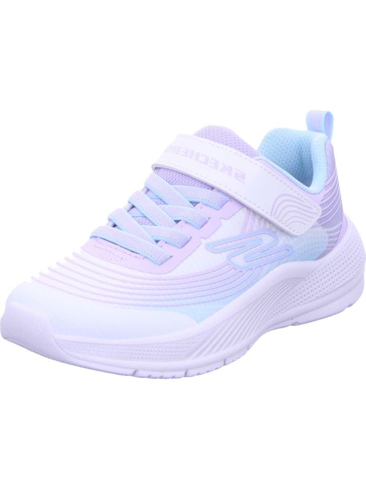

Кроссовки на шнуровке Skechers, цвет white/lavendel/mint