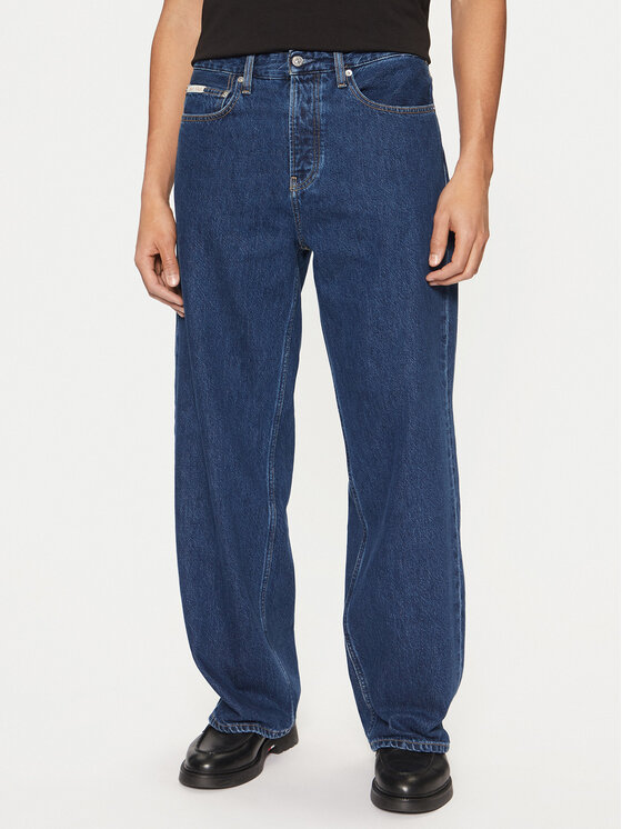 

Свободные джинсы 90's J30J327399 Calvin Klein Jeans, синий