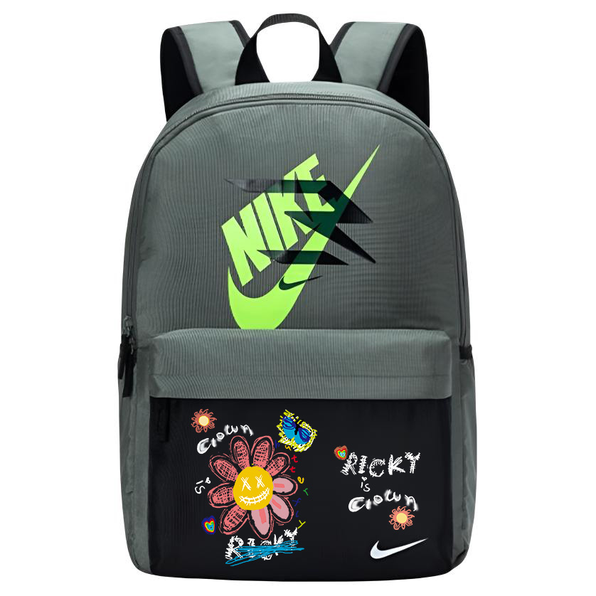 

Nike Полиамидный рюкзак с термопереносом унисекс пузырчатый английский, Sunflower Graffiti