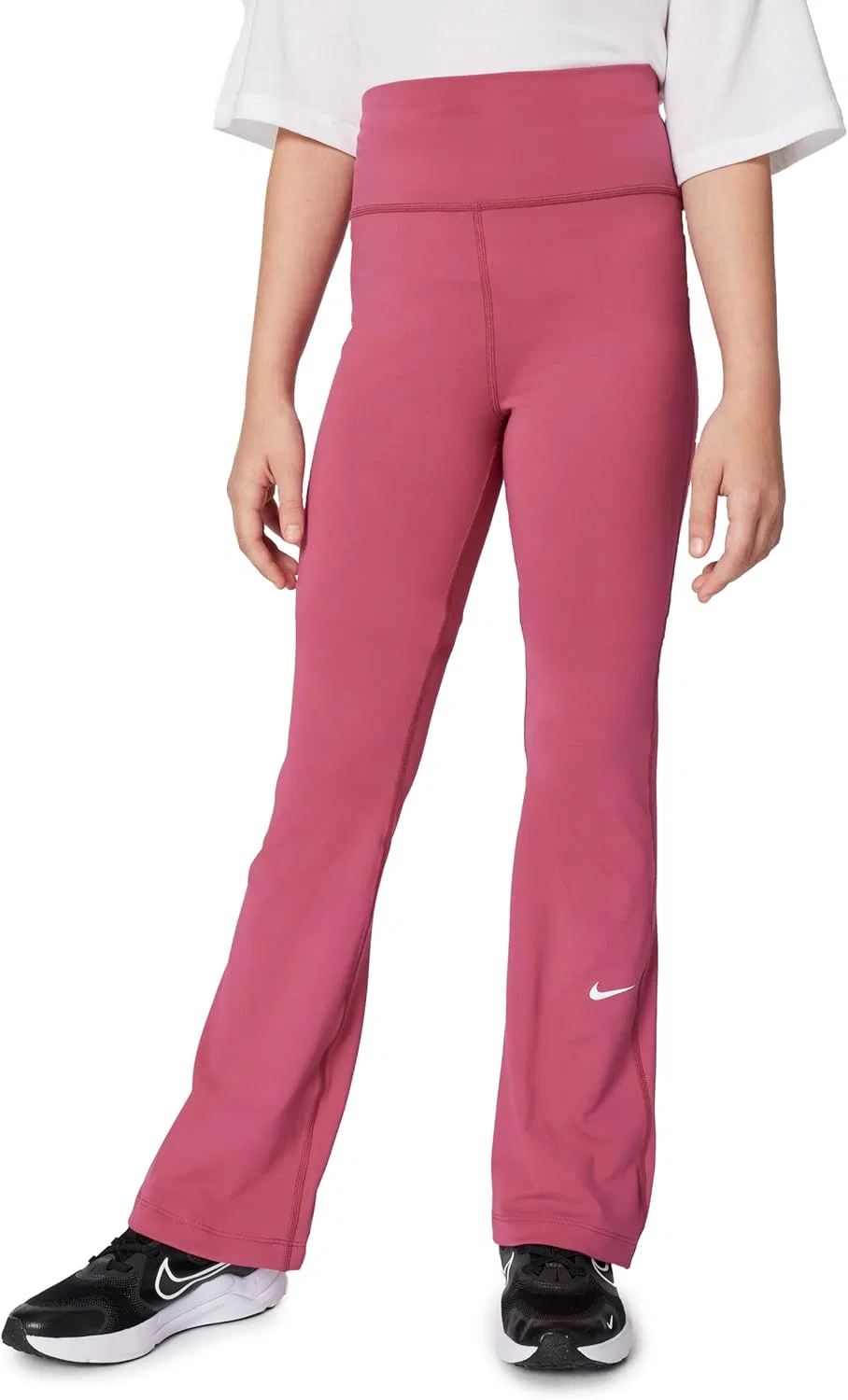 Леггинсы Nike Dri-FIT, Sweet Beet/White