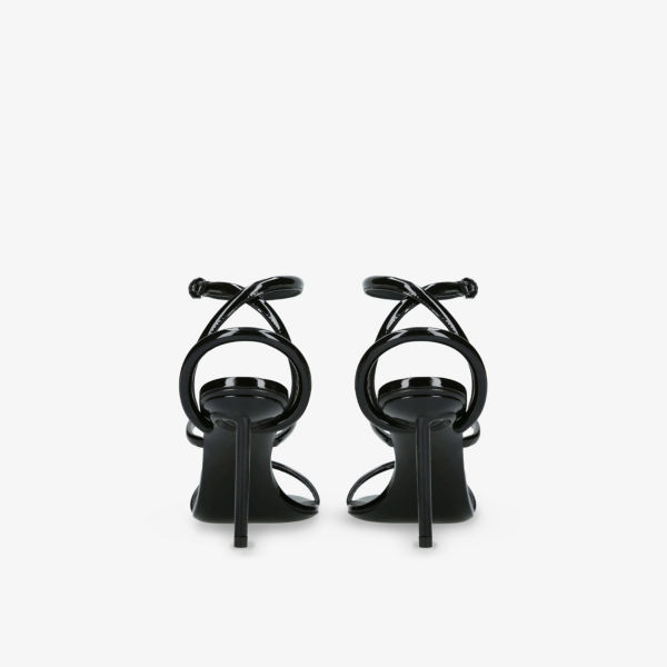 Туфли-сабо Azzedine Alaia Tubular-Strap на каблуке, черный — фото 4