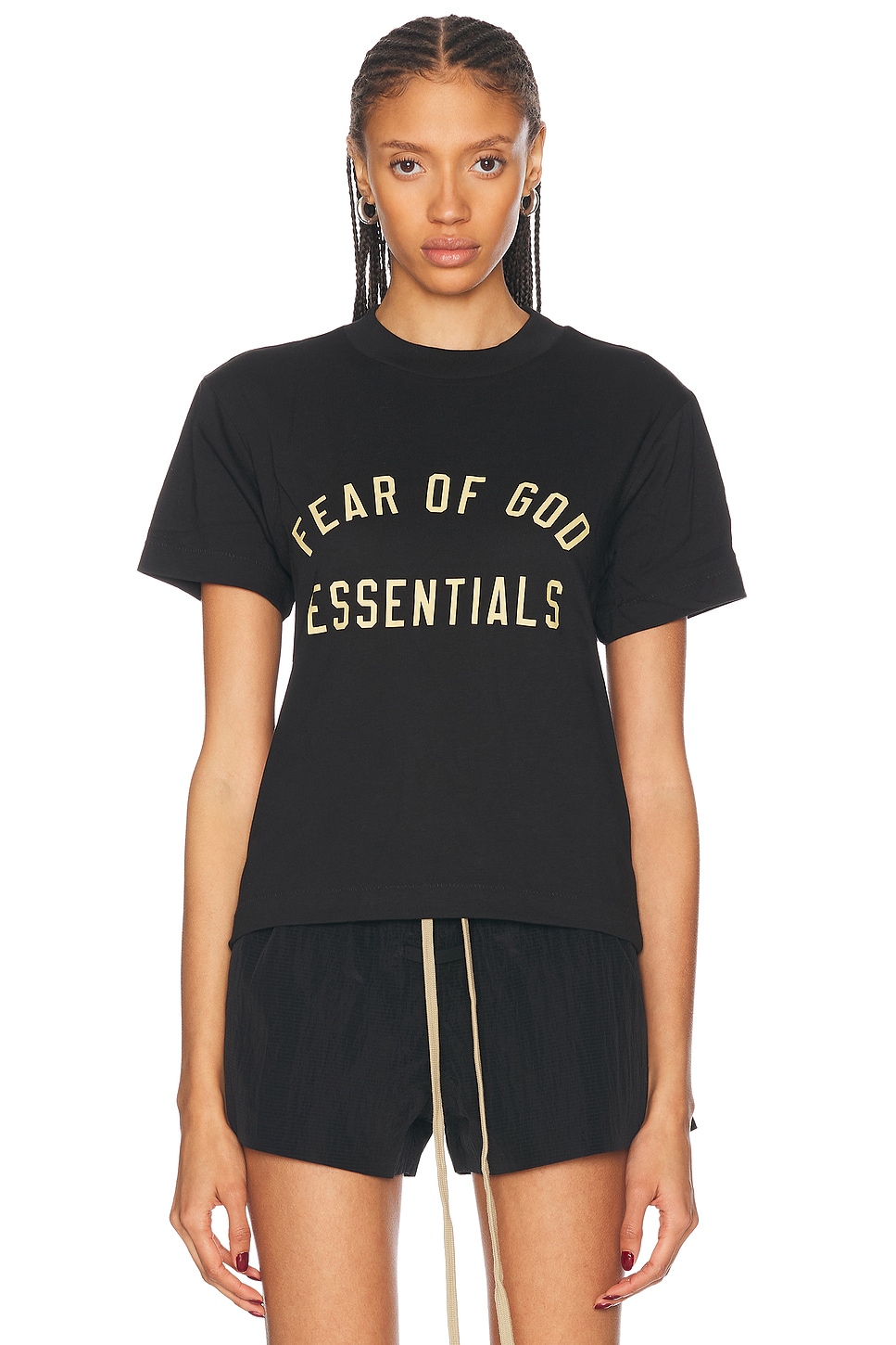 

Футболка с круглым вырезом Fear of God ESSENTIALS, черный