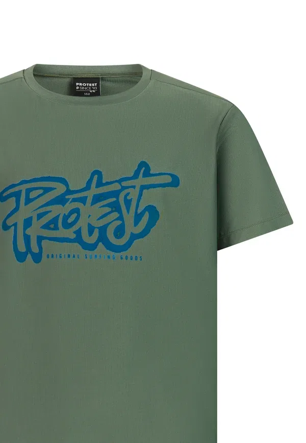Футболка Prtcaptain jr print t-shirt Protest, тимьян — фото 3