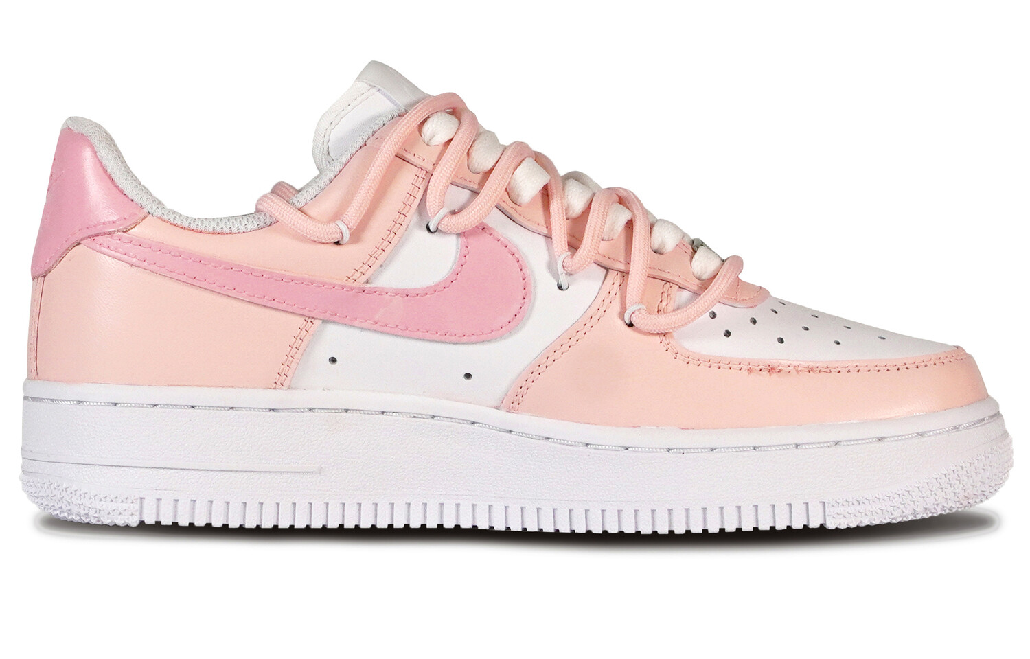 

Кроссовки Nike Air Force 1 Skateboarding Shoes Men Low-top Pink/white, розовый