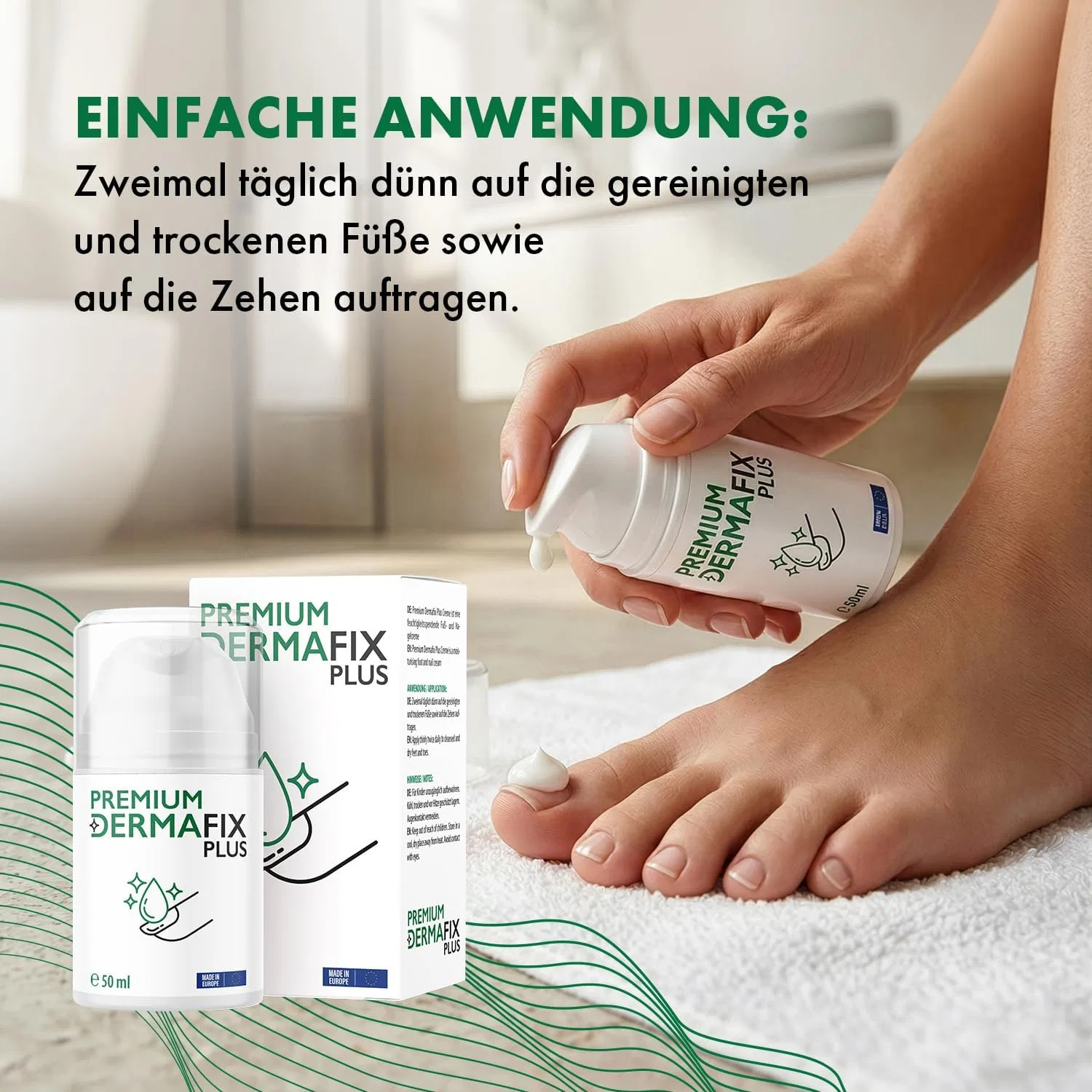 Крем для ног и ногтей «Dermafix Plus» от Premium Mayproducts — фото 3