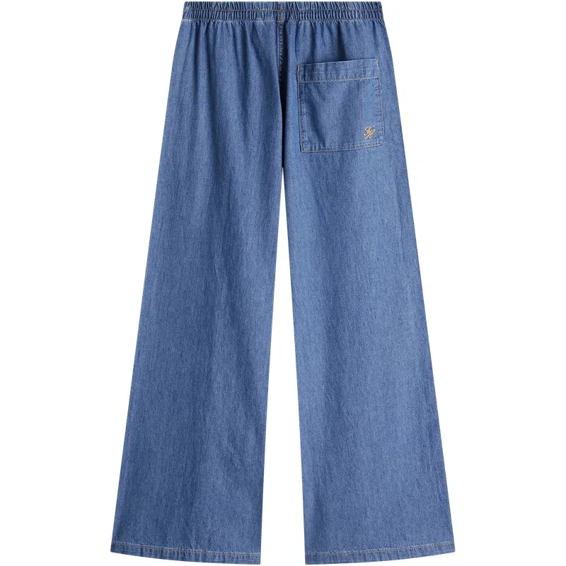 Джинсы женские Wide Leg Tommy Hilfiger Denim Blue — фото 3