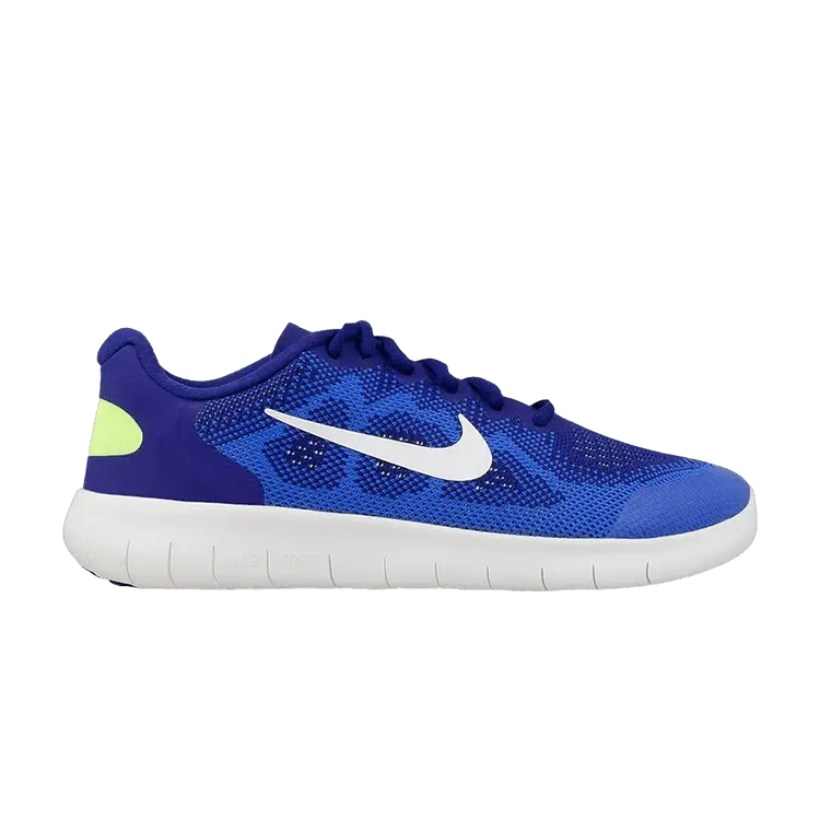 

Кроссовки Nike Free RN 2017 GS 'Deep Royal Blue', синий