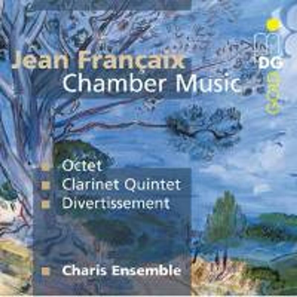 

Диск CD Françaix: Octet / Clarinet Quintet / Divertissement - Jean Françaix, Charis-Ensemble