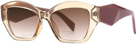 

Солнцезащитные очки 2027 белого цвета в стиле ретро, ​​маленькая оправа, модные солнцезащитные очки с защитой от УФ-излучения UV400 MTZJH, C4 Champagne Tea