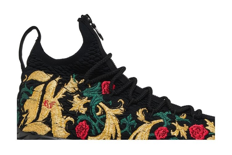 Кроссовки Nike Kith x LeBron Performance 15 'Closing Ceremony', черный — фото 2