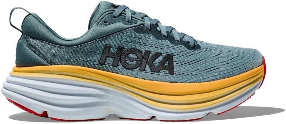 Мужские кроссовки HOKA Bondi 8, серый — фото 2