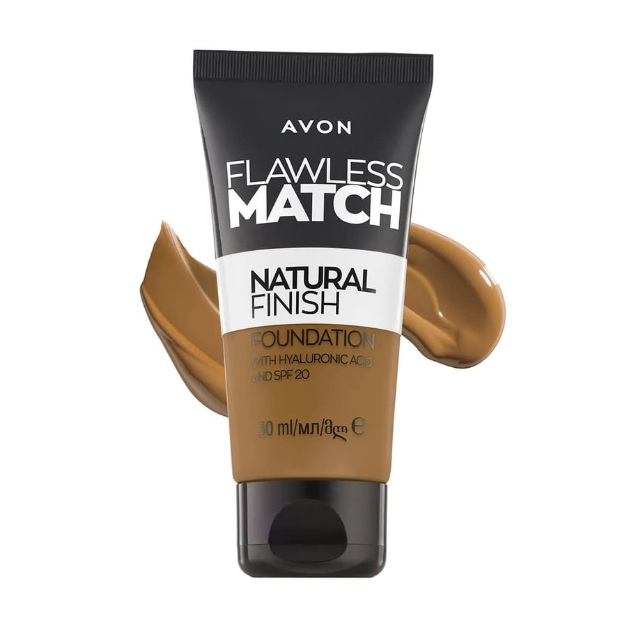 

Жидкая тональная основа Avon Flawless Match - 345N - Мягкий мед - 30 мл
