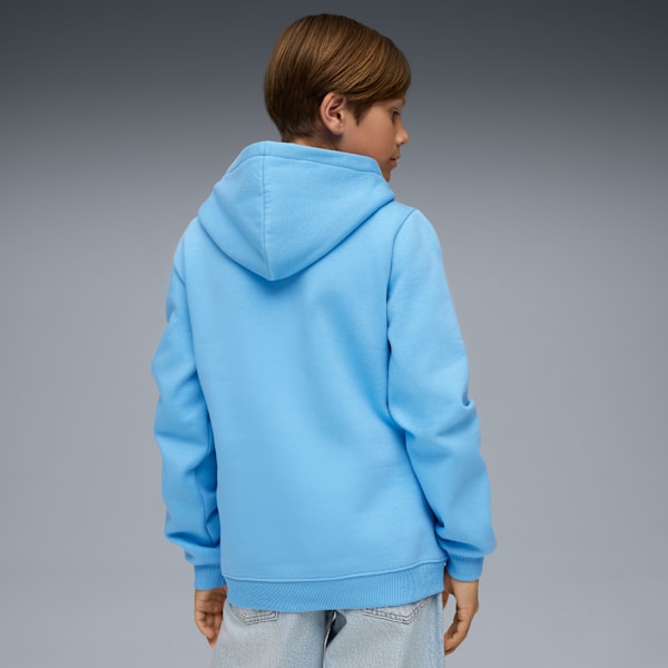 Футбольная толстовка для больших детей Manchester City Soccer Essentials Puma, синий — фото 2
