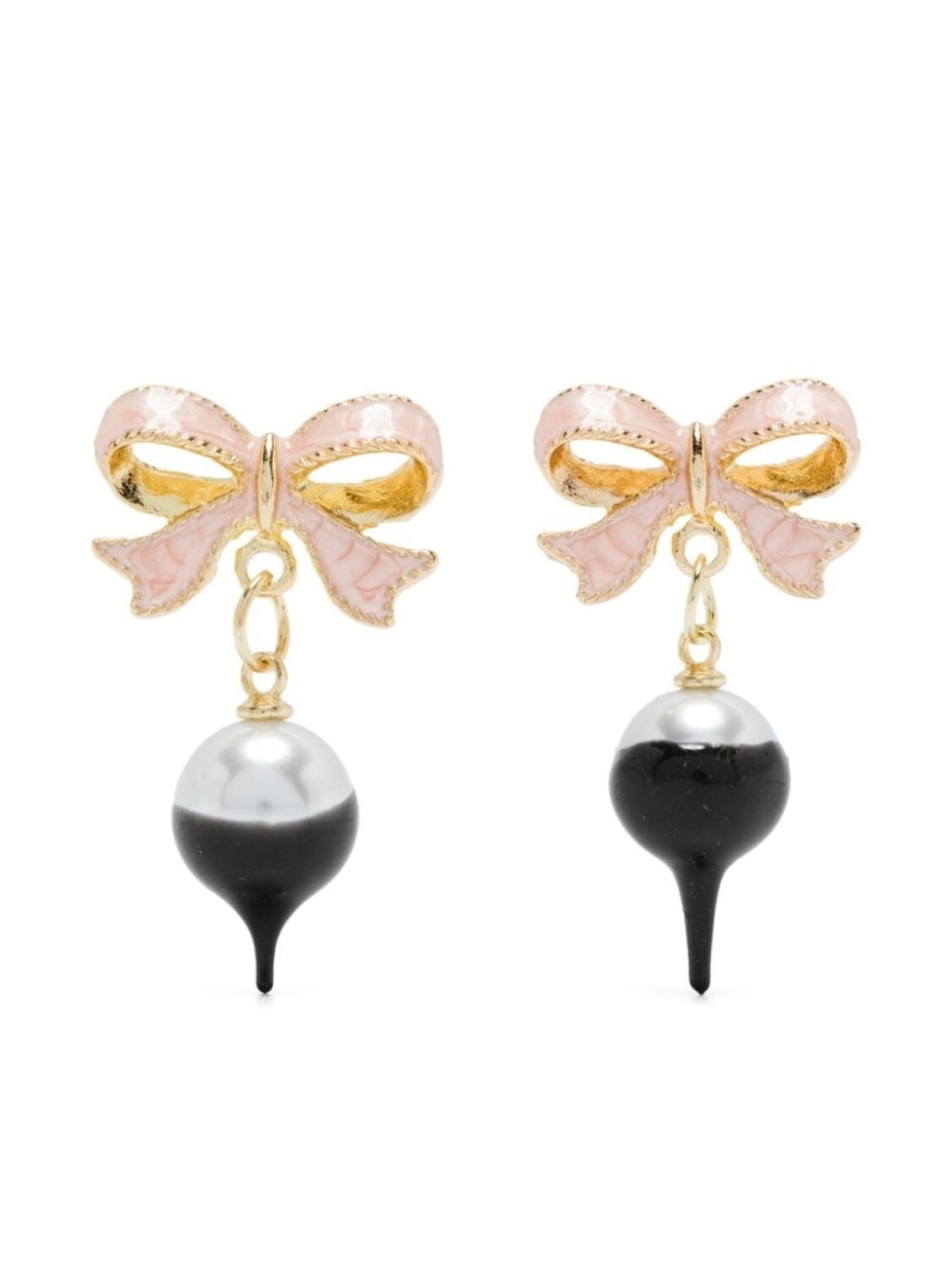 

Ottolinger серьги Bow Pearl, золотой