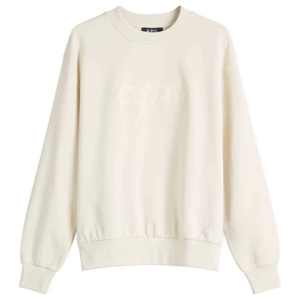 

Свитшот с логотипом Ethan A.P.C., цвет mastic