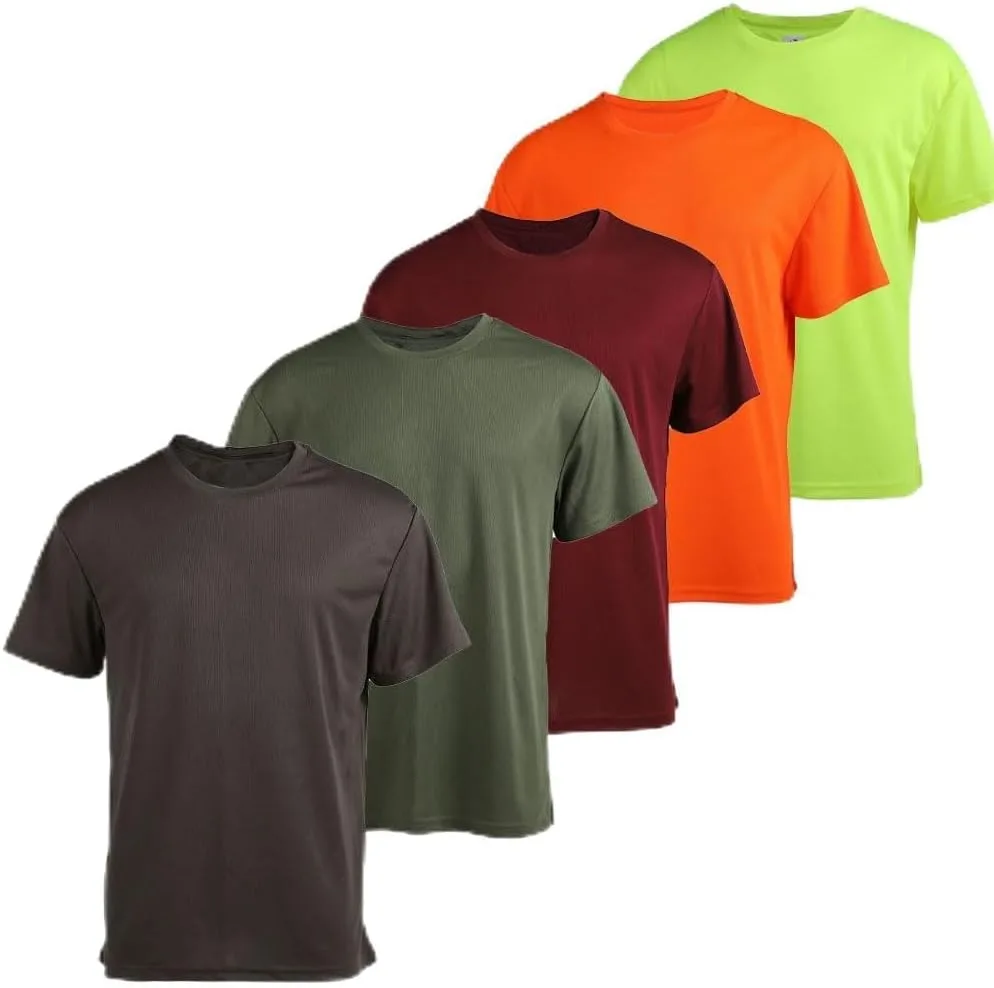 

Gary Com 5 Pack мужских футболок для тренировок Dry Fit, короткий рукав