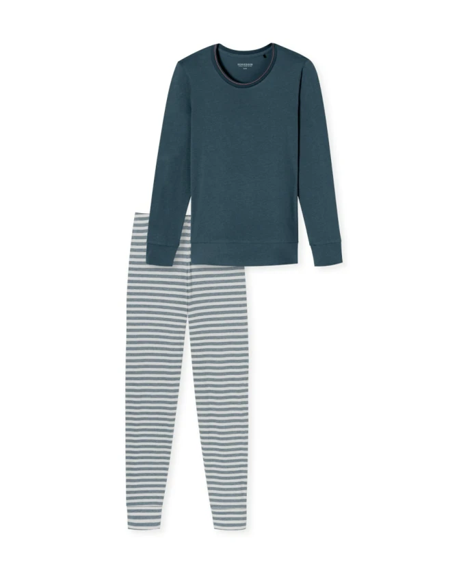 

Пижама Schiesser, синий