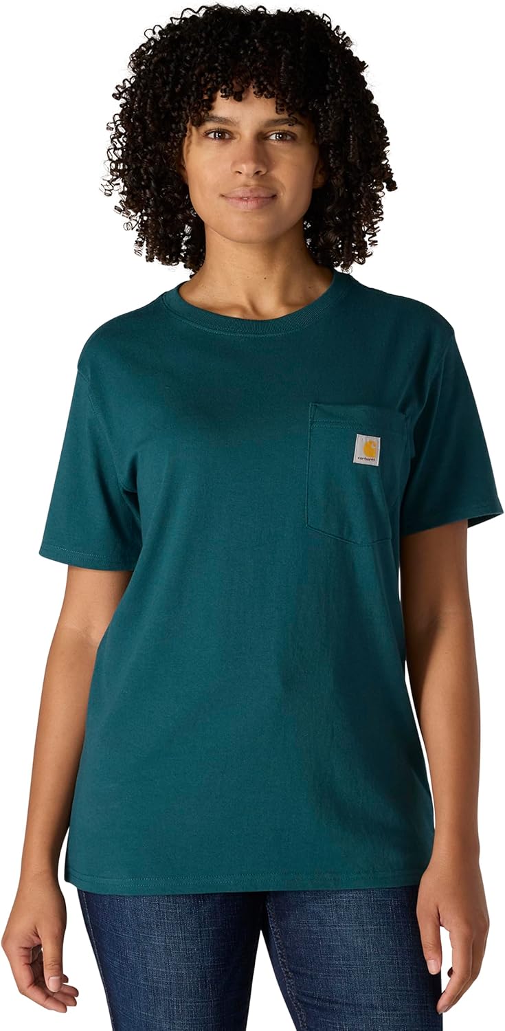 

Carhartt женская футболка с карманом, свободный крой, плотная ткань, короткий рукав, Greenstone, Зеленый, Carhartt женская футболка с карманом, свободный крой, плотная ткань, короткий рукав, Greenstone