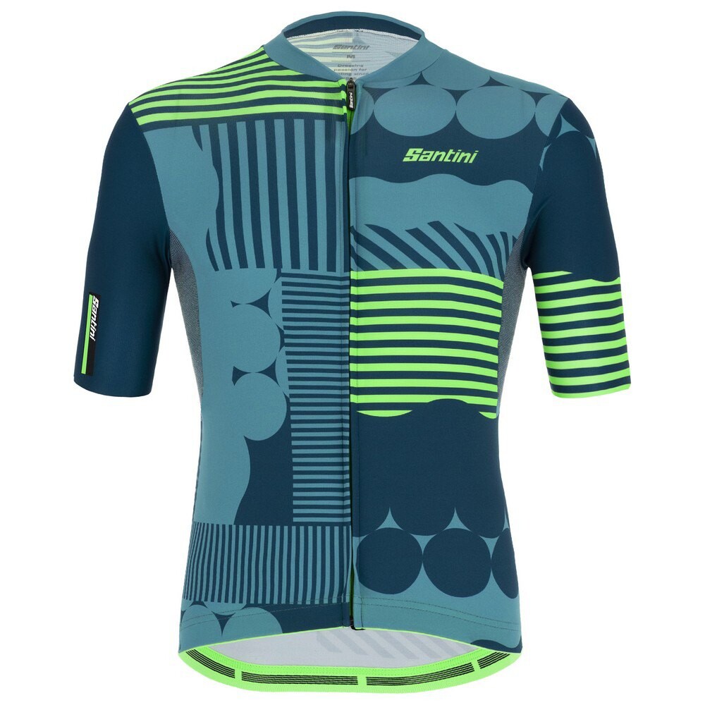 

Джерси с коротким рукавом Santini Delta Optic, синий