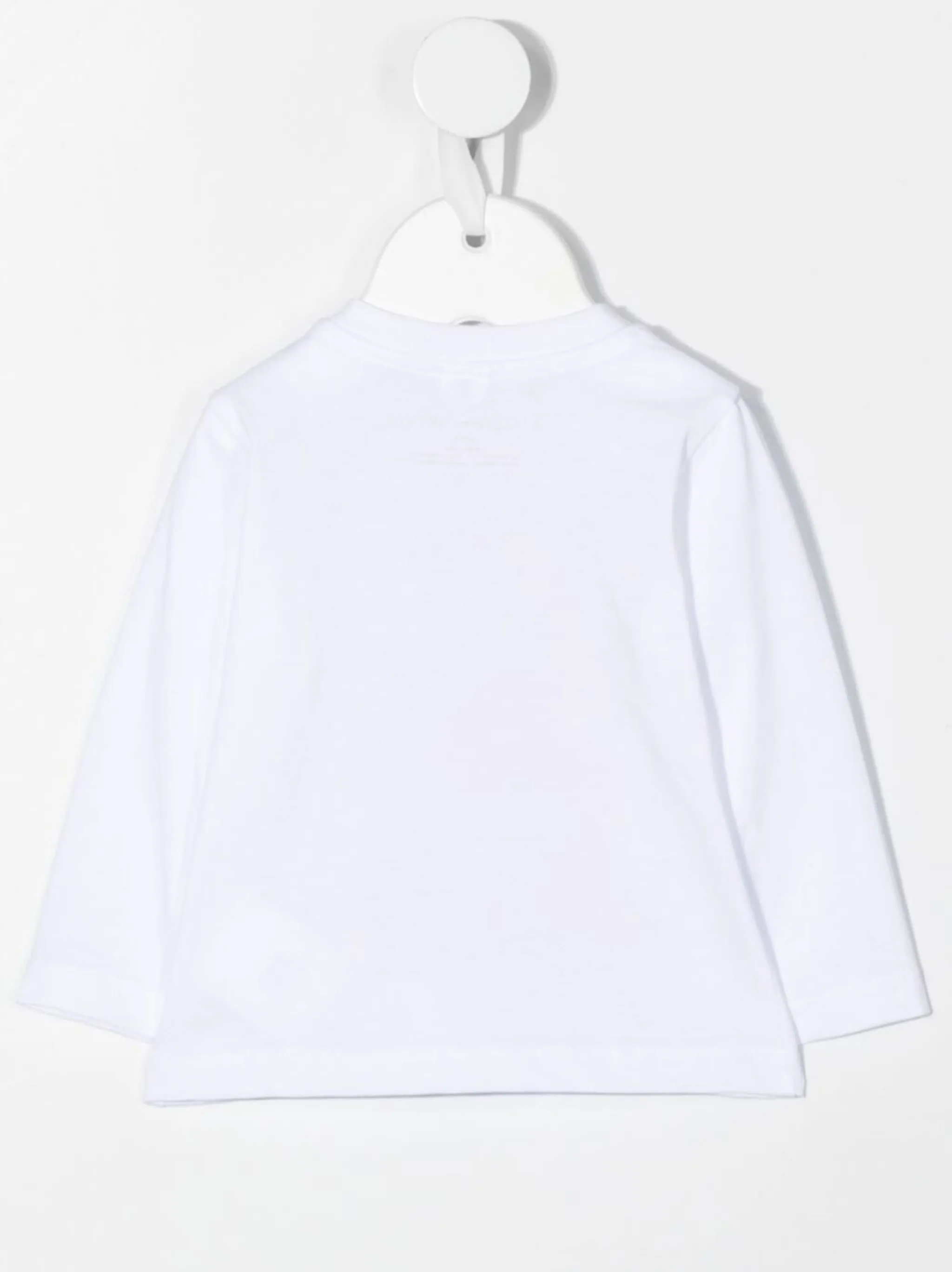 Футболка с длинными рукавами и логотипом Stella Mccartney Kids, белый — фото 2