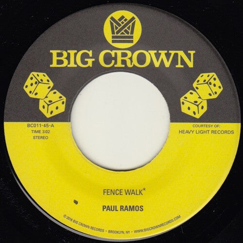 

Сингл 7" Ramos, Paul / Crockett, Ulysses: Fence Walk / Funky Resurgence
