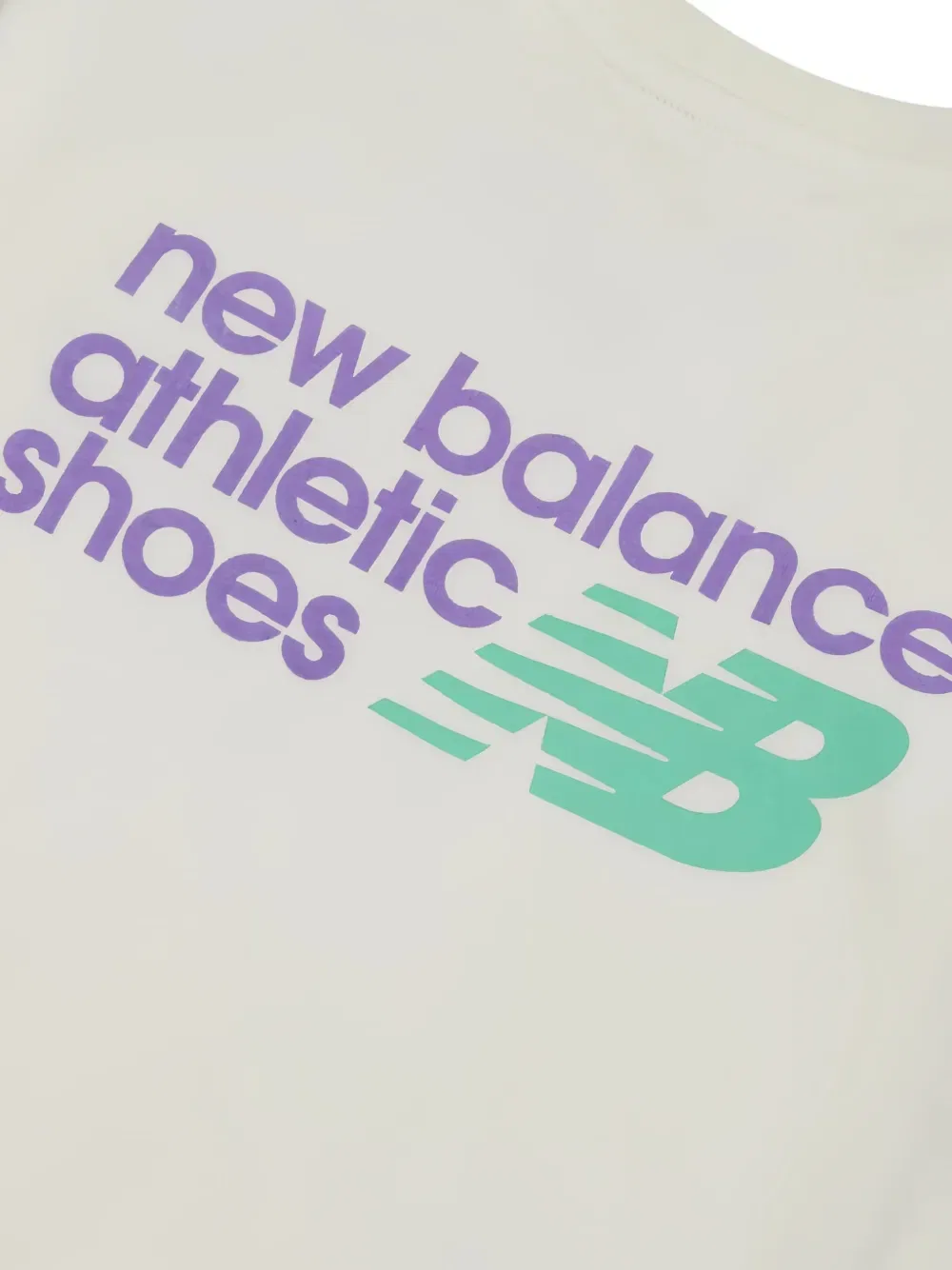 Футболка с логотипом New Balance Kids, нейтральный — фото 3