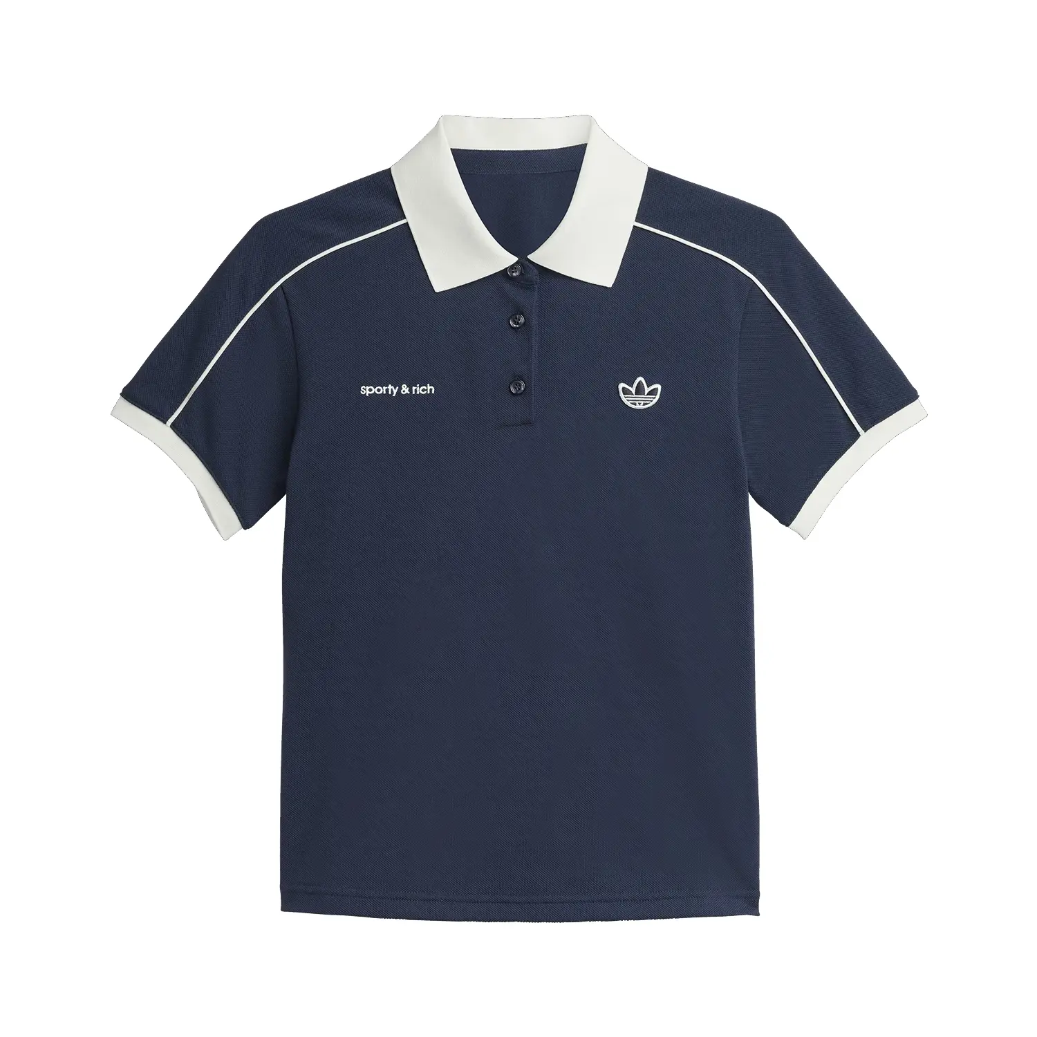 

Спортивная футболка-поло Adidas Originals, темно-синий