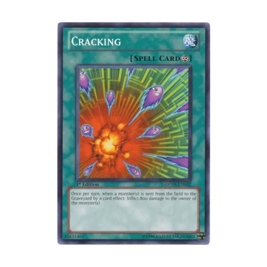 

CCG Растрескивание (обычное), Yu-Gi-Oh - Generation Force - Singles
