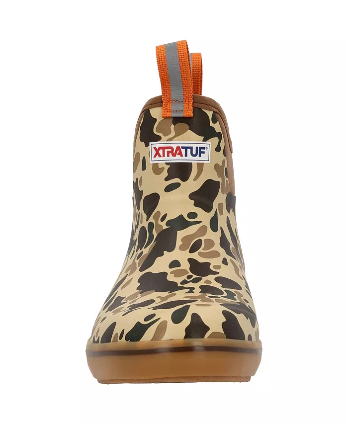Мужские 6-дюймовые камуфляжные ботинки Duck Camo XTRATUF, коричневый — фото 4