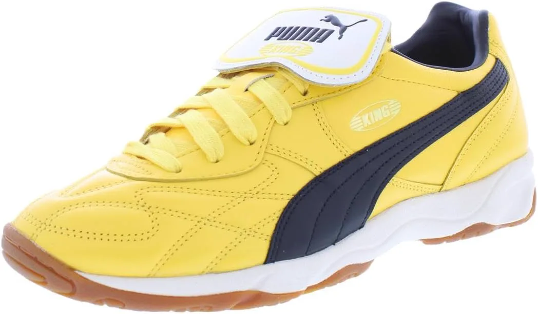 Мужские кроссовки Puma King для зала, желтый/черный