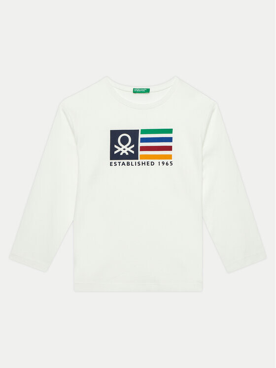 

Блузка стандартного кроя United Colors Of Benetton, белый