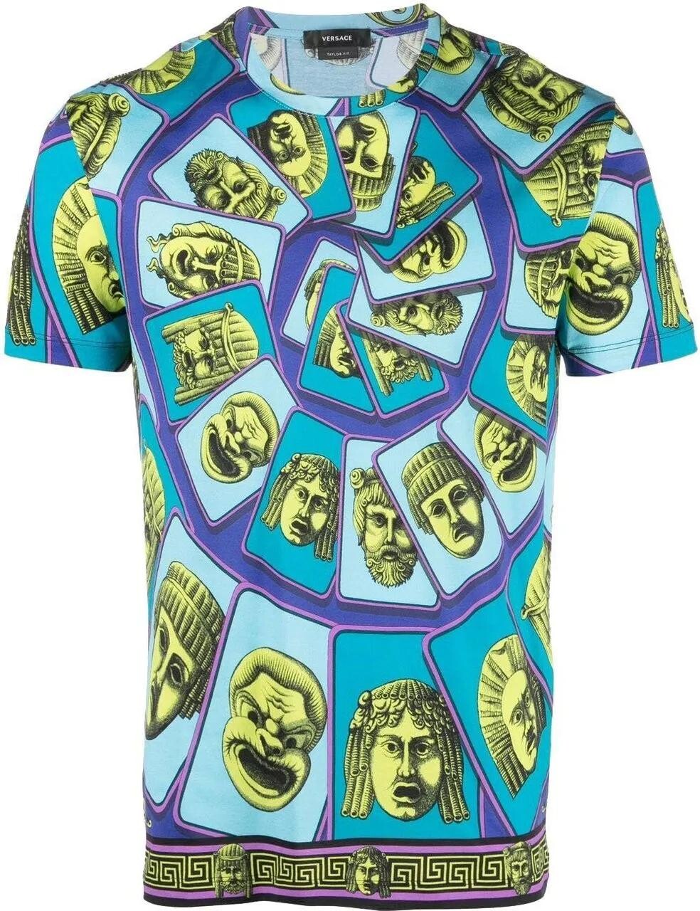 

Футболка Versace, зеленый