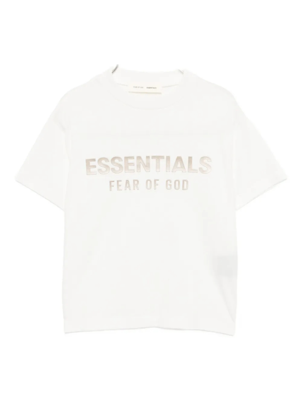 

Футболка FEAR OF GOD ESSENTIALS KIDS классическая, белый