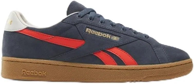 Кроссовки мужские Reebok Club C Grounds, цвет East Coast Blue/Dynamic Red/Chalk