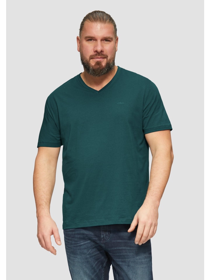 

Футболка s.Oliver T-Shirt langarm, цвет Petrol