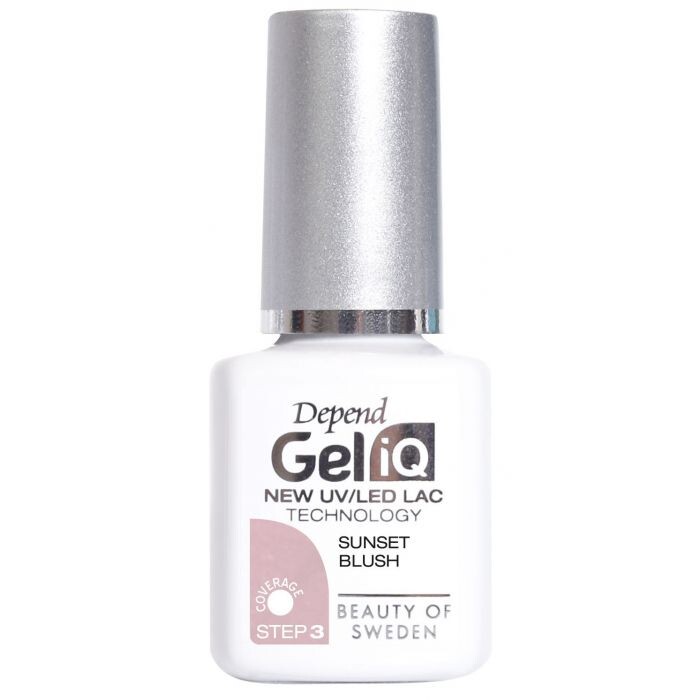 

Лак для ногтей Esmalte de Uñas Semipermanente Depend Gel Iq, Sunset Blush