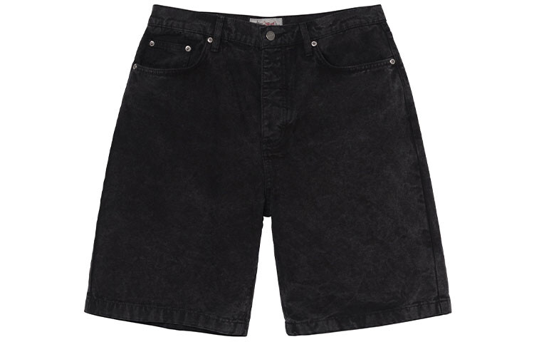 

Мужские джинсовые шорты Stussy, цвет Black