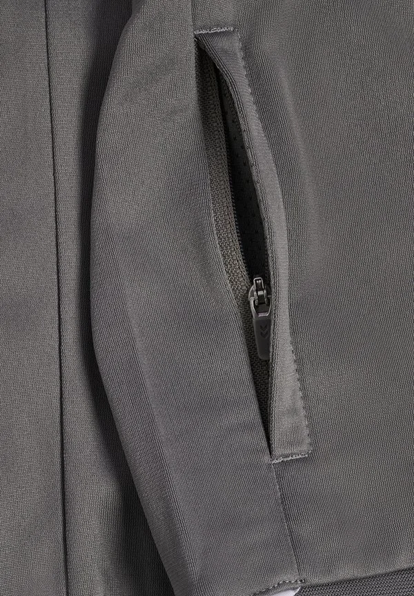 Тренировочная куртка core 2 0 track zip Hummel, Steel Gray White — фото 4