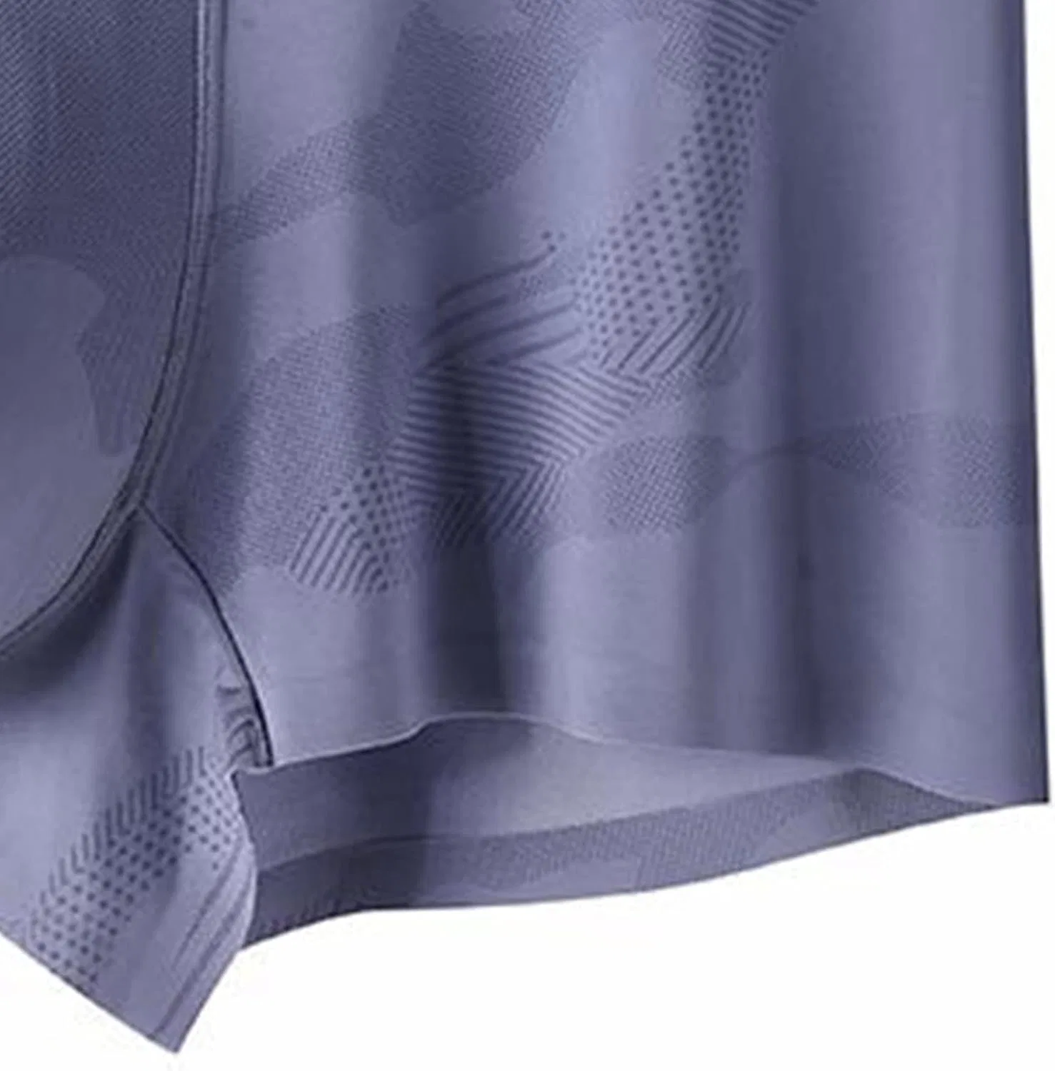 Боксеры спортивные, Men's Ice Silk Breathable Boxers Seamless Hip-Lifting Underwear Sports Body-Shaping Underpants, фиолетовый — фото 4