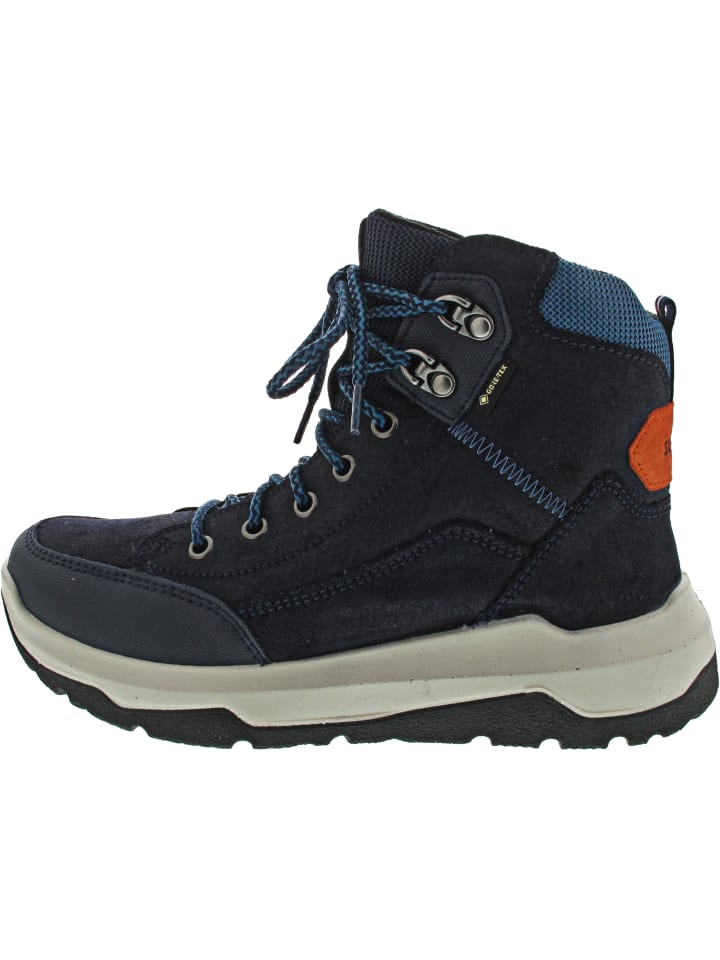 

Superfit Космические ботинки на шнуровке, синие