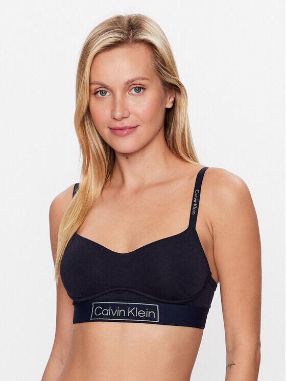 

Бюстгальтер без косточек Calvin Klein, синий